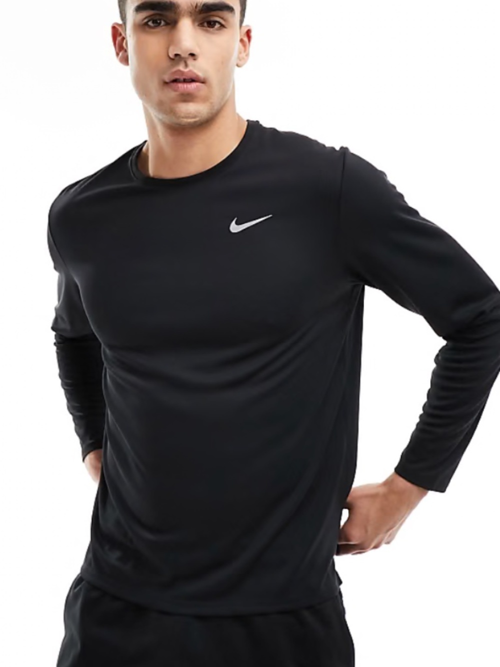 NWT, Never worn! Nike Men's Miler Dri-FIT UV Long-Sleeve Running Top